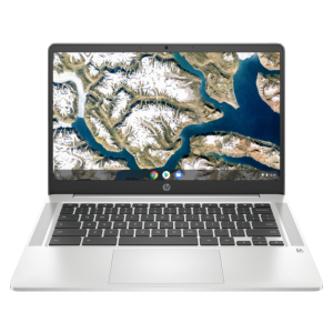 HP Chromebook 14a-na1097nr, 14", touch screen, Chrome OS™, Intel® Pentium® Silver, 4GB RAM, 64GB eMMC, HD