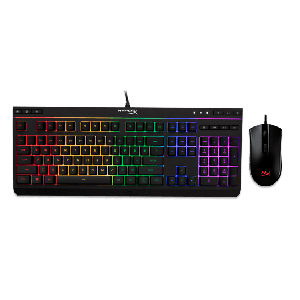 HyperX Alloy Core RGB Gaming Keyboard + HyperX Pulsefire Core RGB Gaming Mouse Bundle