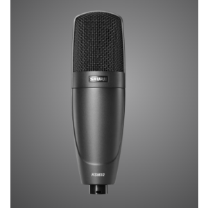 KSM32 Cardioid Condenser Microphone (Charcoal or Champagne)