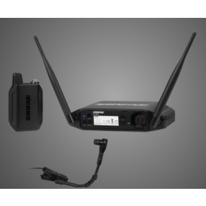 GLXD14+/B98 Digital Wireless Instrument System with BETAÂ®98H Flexible Gooseneck Microphone