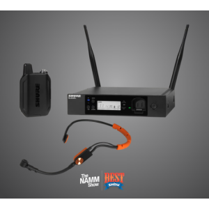 GLXD14R+/SM31 Digital Wireless Rack System with SM31 Headset Microphone