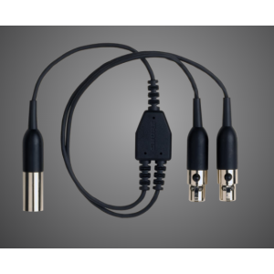 AXT652 Y-Cable for Bodypack Transmitters