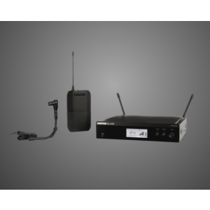 BLX14R/B98 Wireless Rack-mount Instrument System with Beta 98H/C Clip-on Gooseneck Microphone