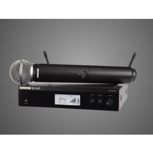 BLX24R/SM58 Wireless Rack-mount Vocal System with SM58