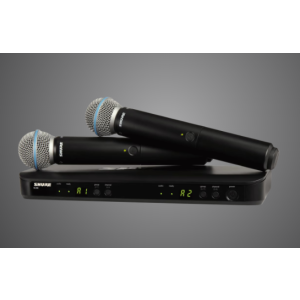 BLX288/B58 Wireless Dual Vocal System with two Beta 58A