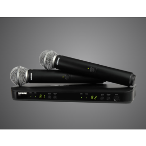 BLX288/SM58 Wireless Dual Vocal System with two SM58