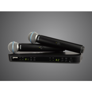 BLX288/B58 Wireless Dual Vocal System with two Beta 58A