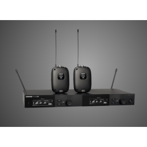 SLXD14D Dual Wireless System with two SLXD1 Bodypack Transmitters