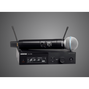 SLXD24/B58 Wireless System with BetaÂ®58A Handheld Transmitter