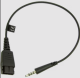 Jabra Cord - QD to straight 3.5 Jack extension cord